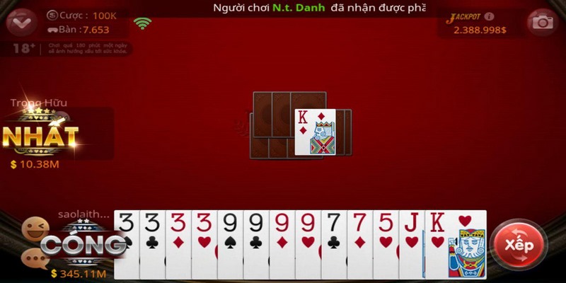 Cách chơi game tiến lên đếm lá chi tiết cho bạn